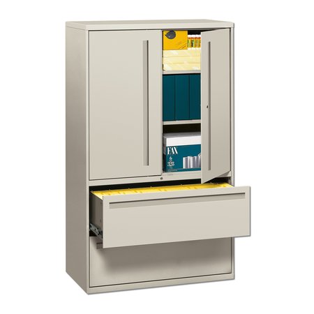 HON 42" W 5 Drawer File Cabinet, Light Gray, A4/Legal/Letter H795LS.L.Q